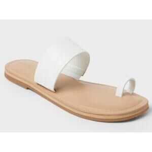 Universal Thread Juno Toe Ring Flat Sandals  Size 10